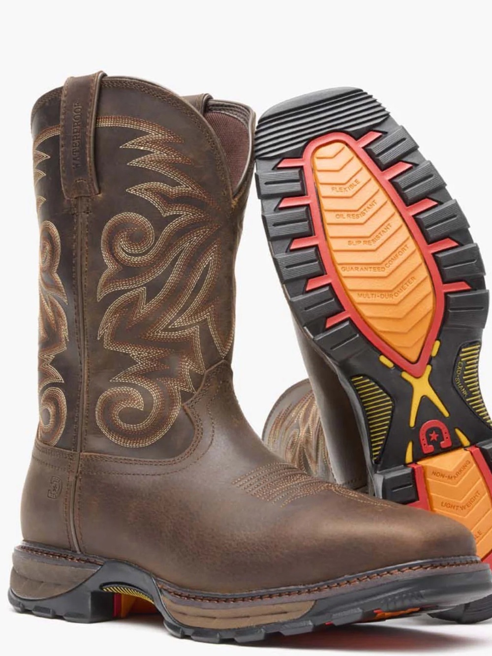 Durango Maverick XP Steel Toe Waterproof Western Work Boot
